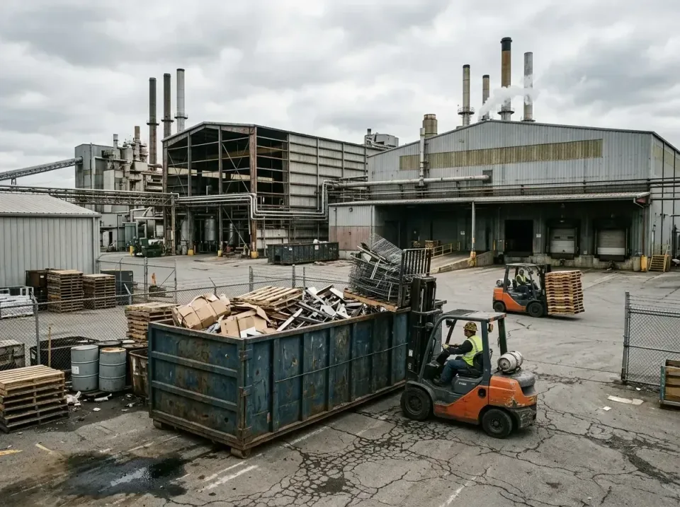 industrial-factory-scrap-conta-003 — frequently asked questions, Cheap Roll-off Dumpster Rentals in De Soto, KS